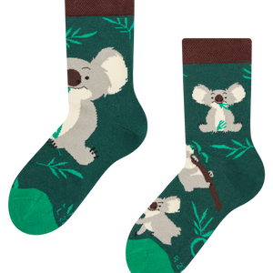 Kids' Socks Koala & Leaves