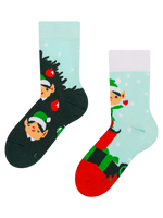 Kids' Socks Elves & Presents