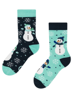 Kids' Warm Socks Joyful Snowman