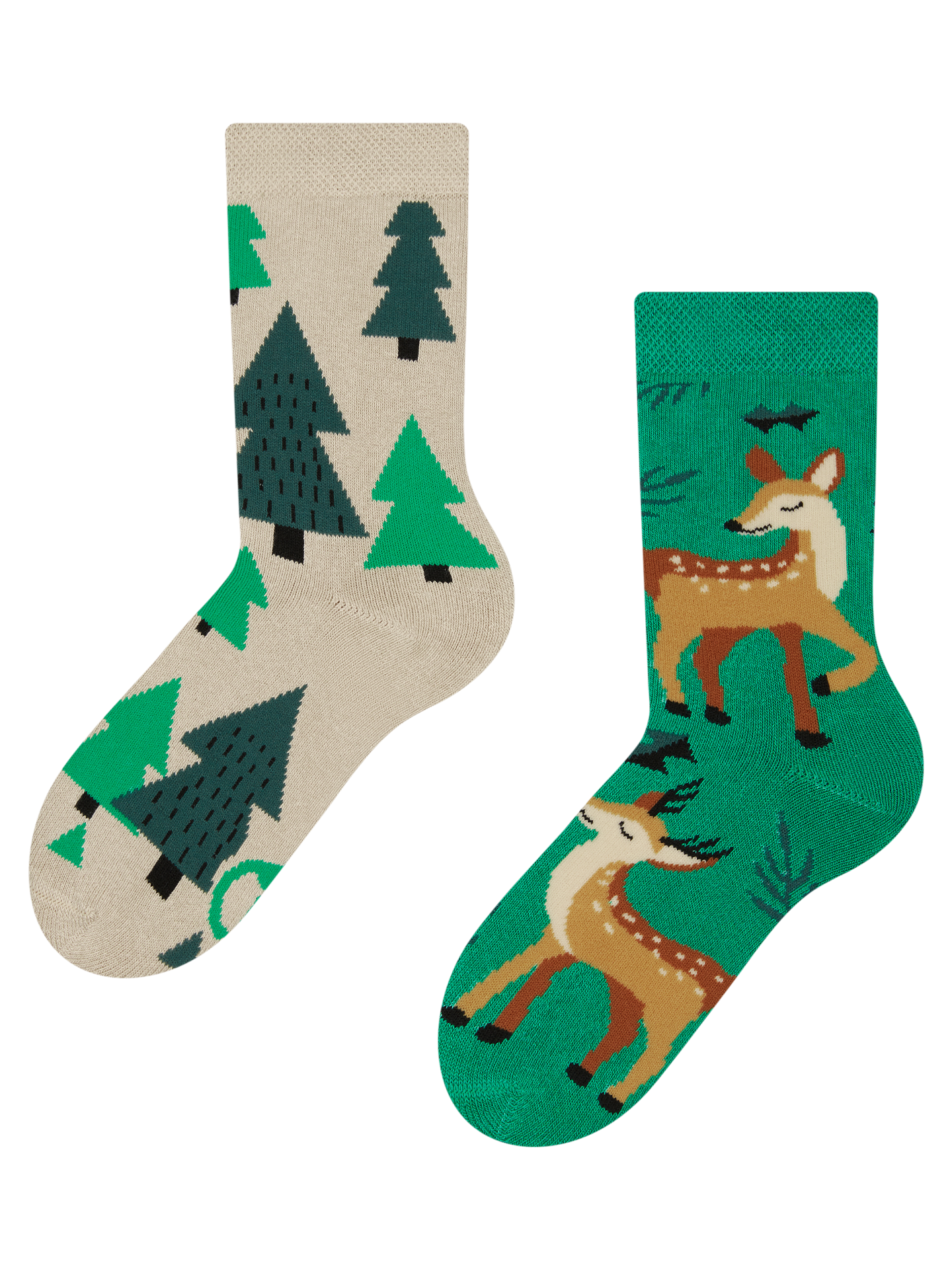 Kids' Warm Socks Doe & Deer