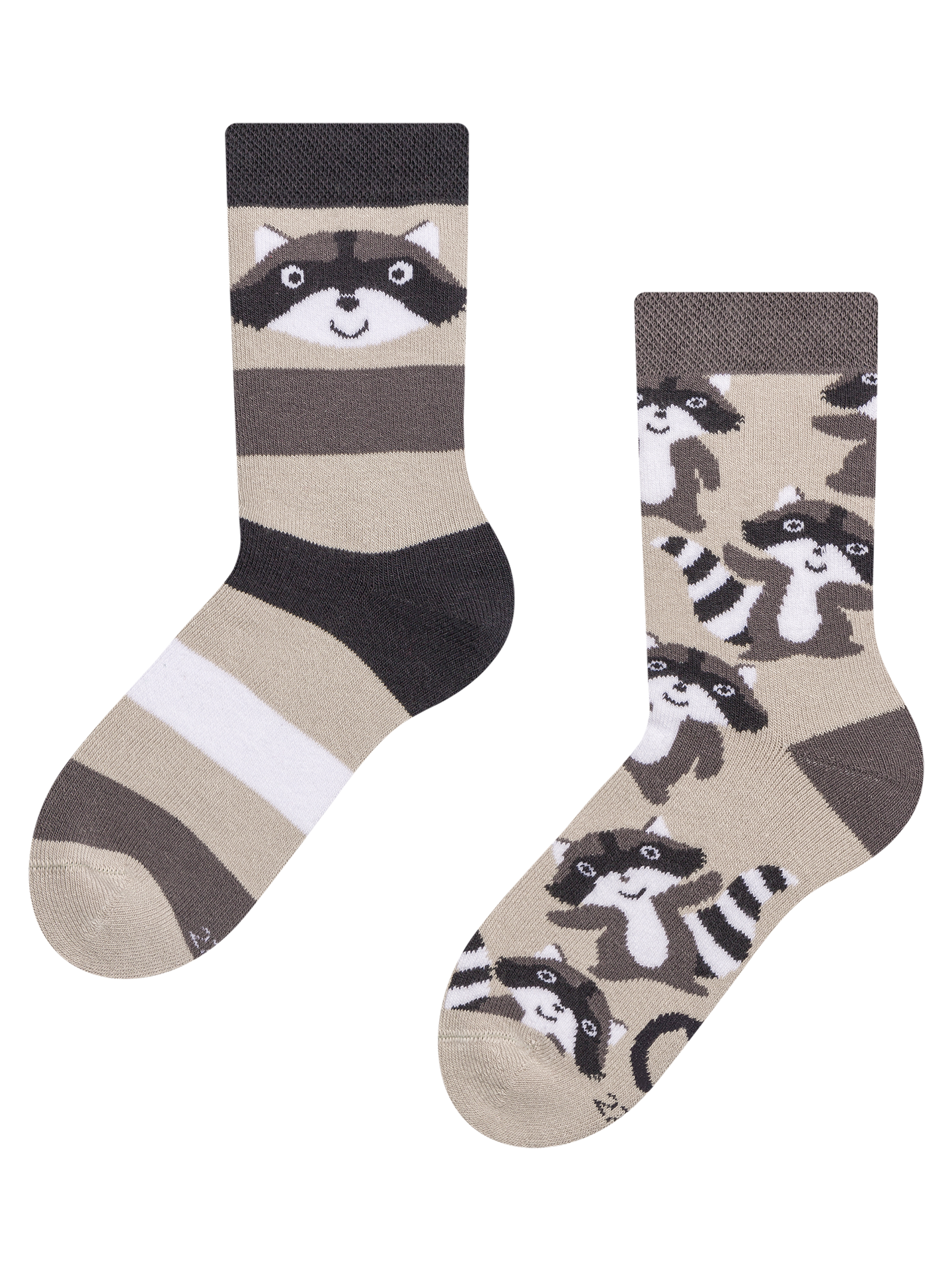 Kids' Warm Socks Happy Racoon