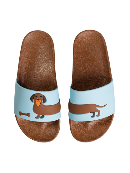 Kids' Slides Long Dachshund