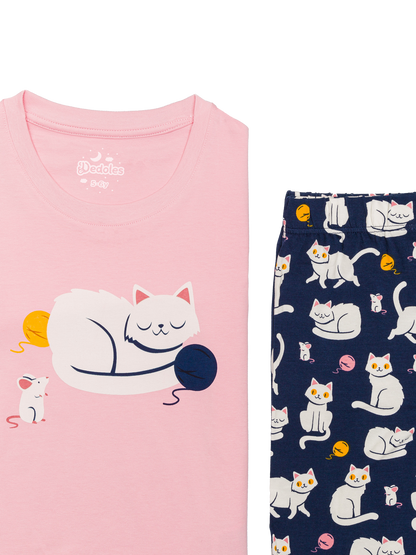 Kids' Pyjamas Playful Kitty