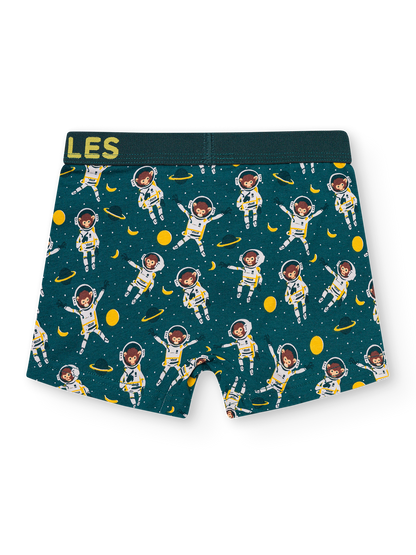 Boys' Boxers Monkey the Astronaut