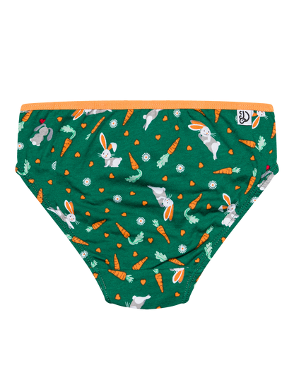 Girls' Briefs Rabbit and Carrot