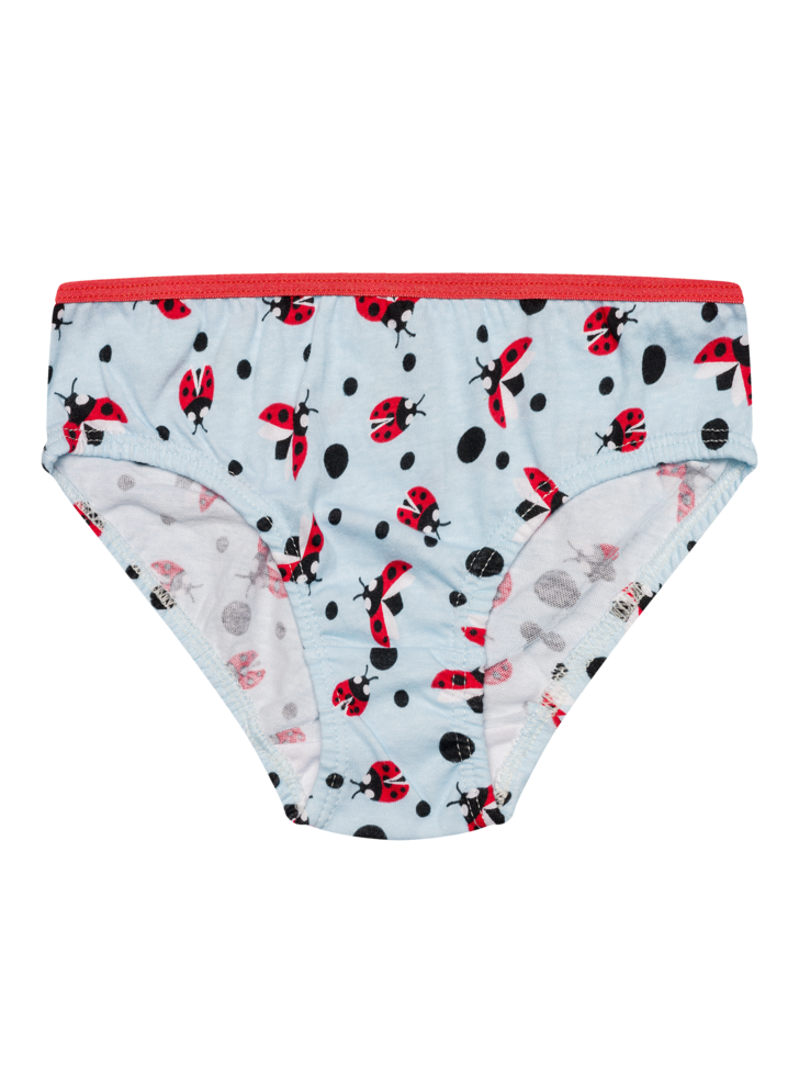 Girls' Briefs Ladybugs & Dots