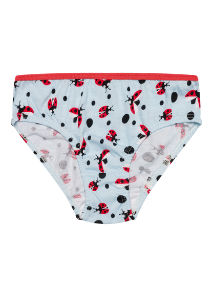 Girls' Briefs Ladybugs & Dots