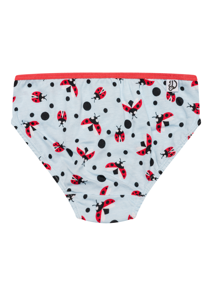 Girls' Briefs Ladybugs & Dots