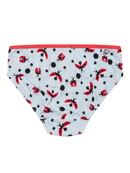 Girls' Briefs Ladybugs & Dots