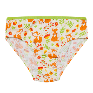 Girls' Briefs Fox & Butterflies