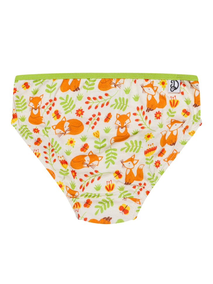 Girls' Briefs Fox & Butterflies