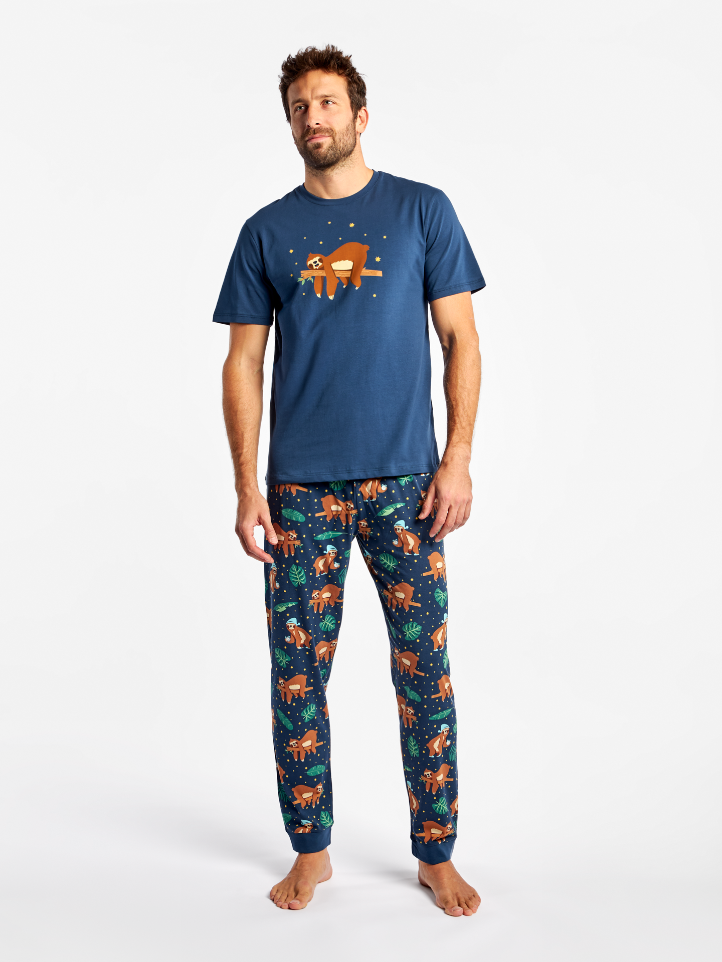 Men's Pyjamas Sleepy Sloth