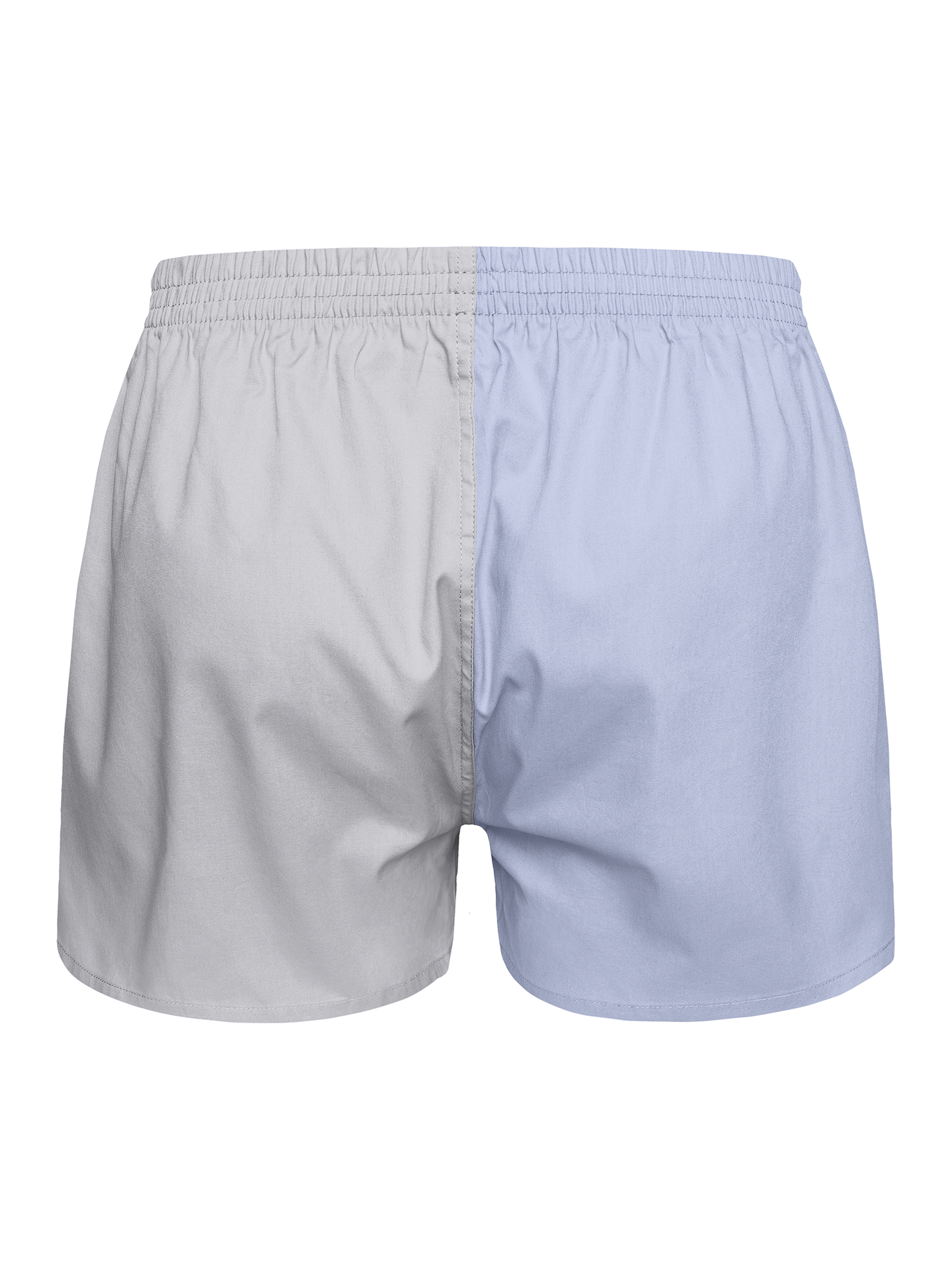 Blue & Grey Men's Boxer Shorts