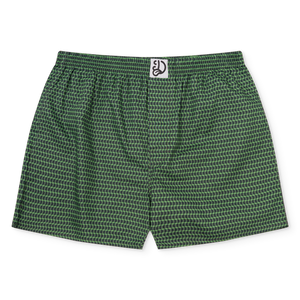 Pastel Green Men's Pattern Boxer Shorts