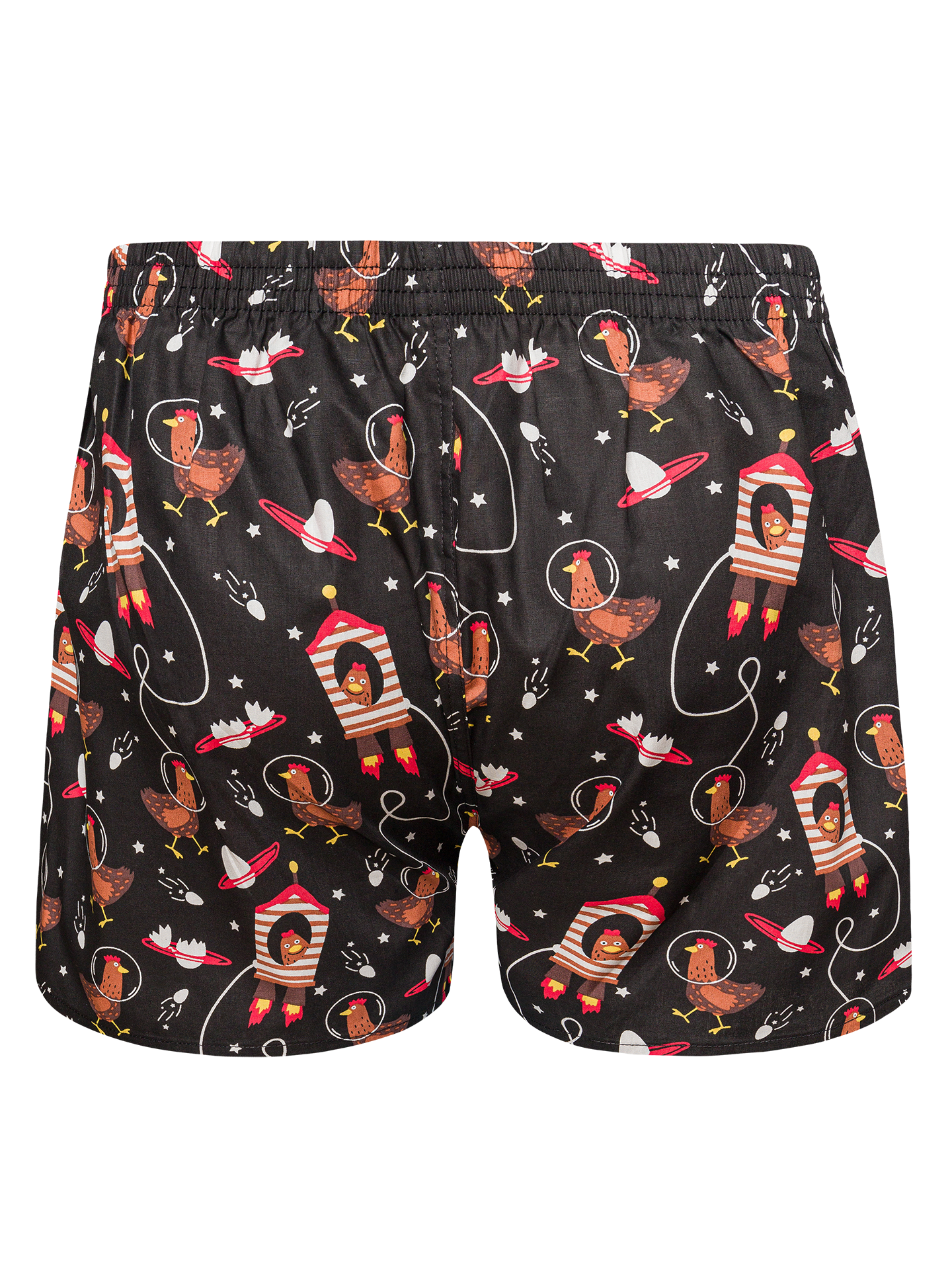 Men's Boxer Shorts Hen Astronaut