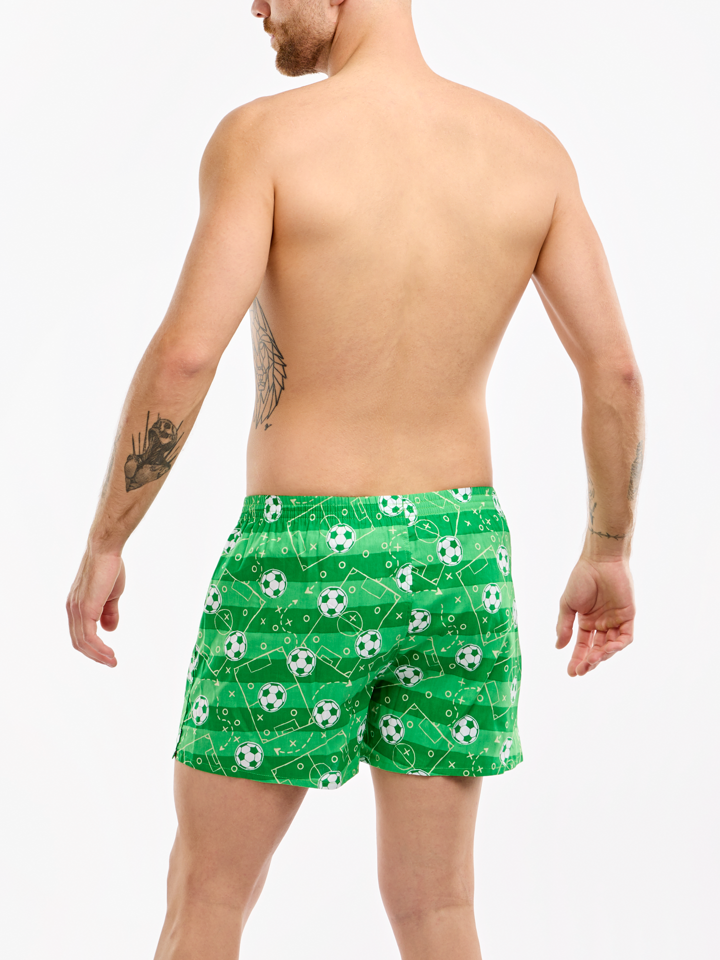 Men's Boxer Shorts Football Pitch