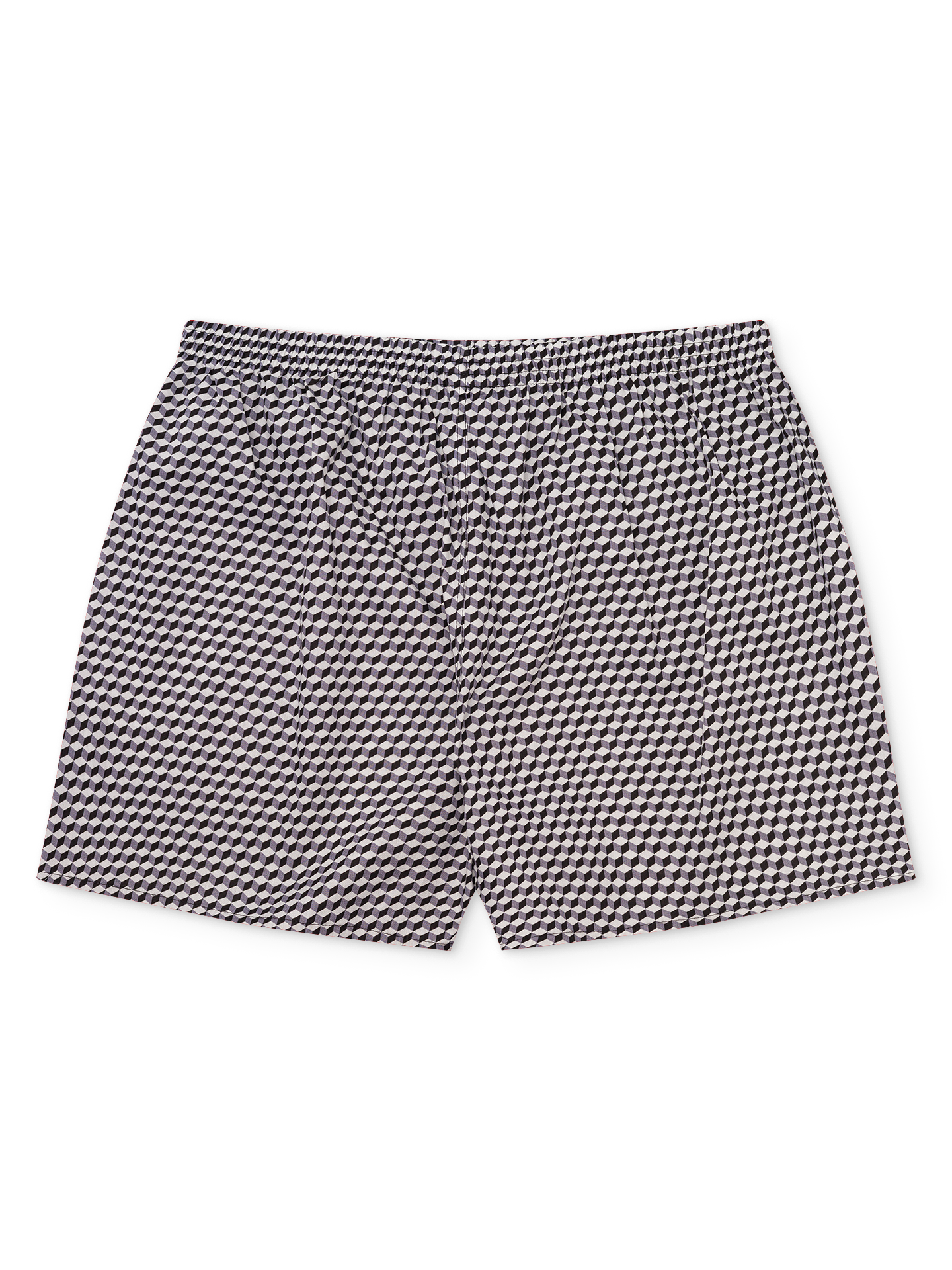 Black & White Men's Pattern Boxer Shorts