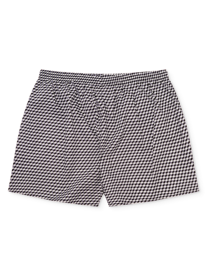 Black & White Men's Pattern Boxer Shorts