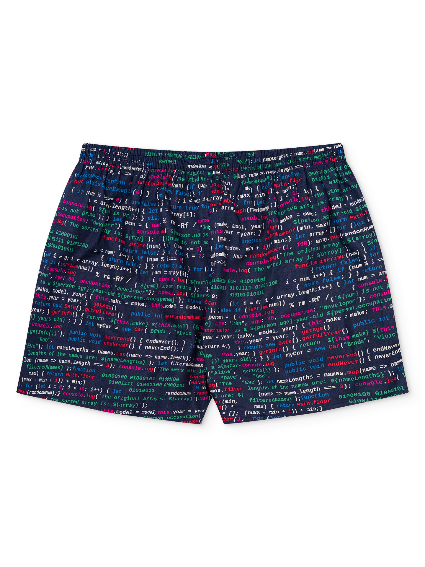 Men's Boxer Shorts Web Developer