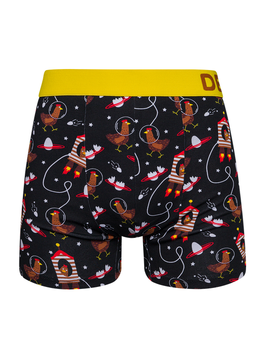 Men's Trunks Hen Astronaut