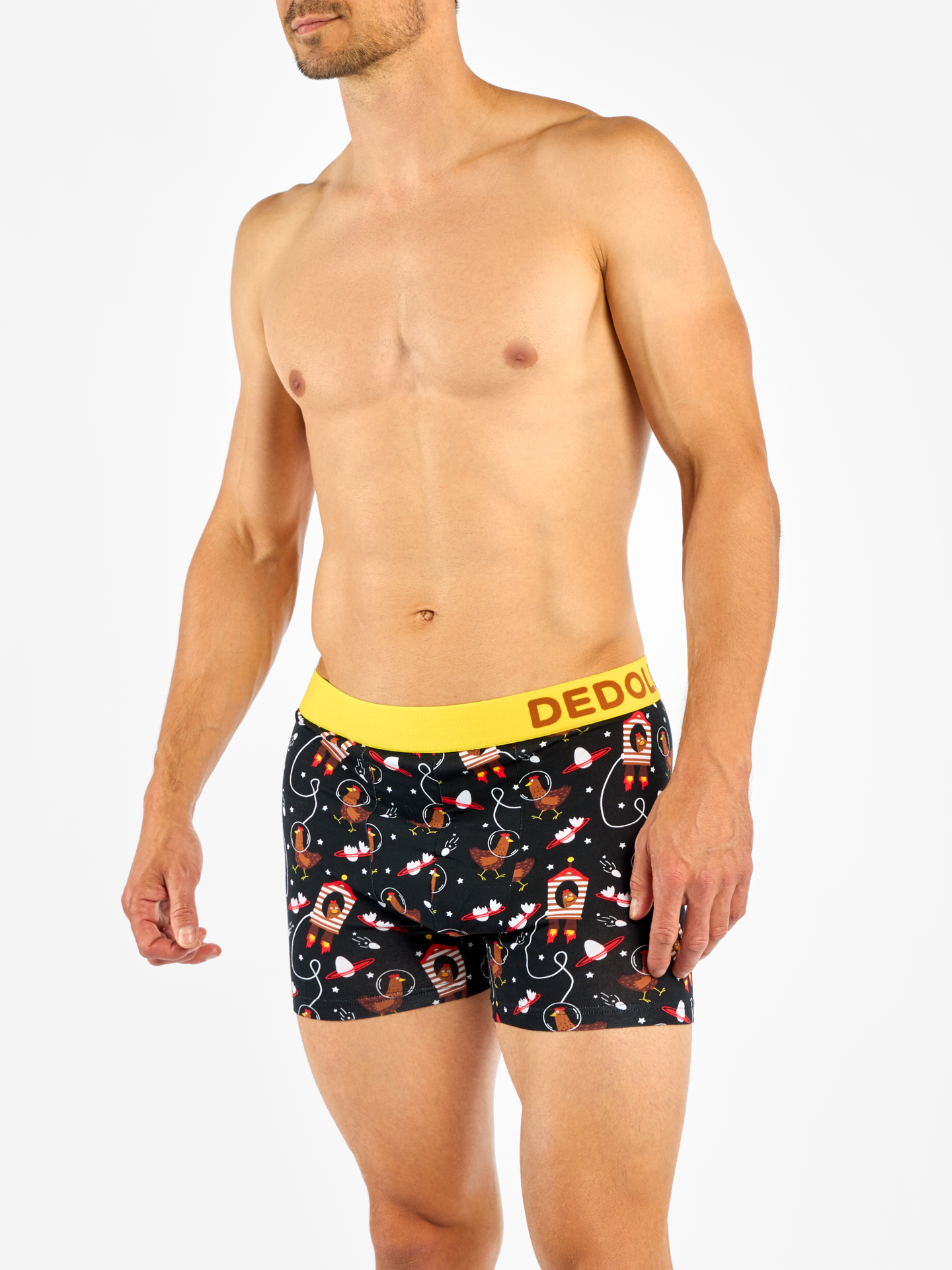 Men's Trunks Hen Astronaut