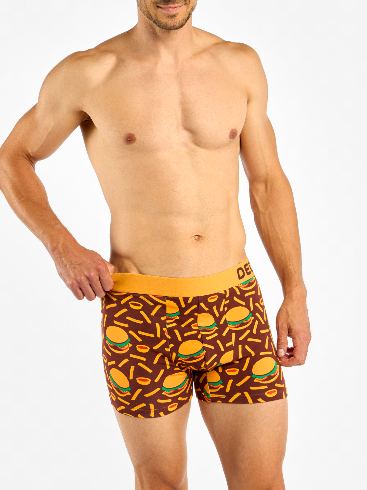 Men's Trunks Burger & French Fries