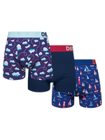 Men's Trunks 3-Pack Water & Air