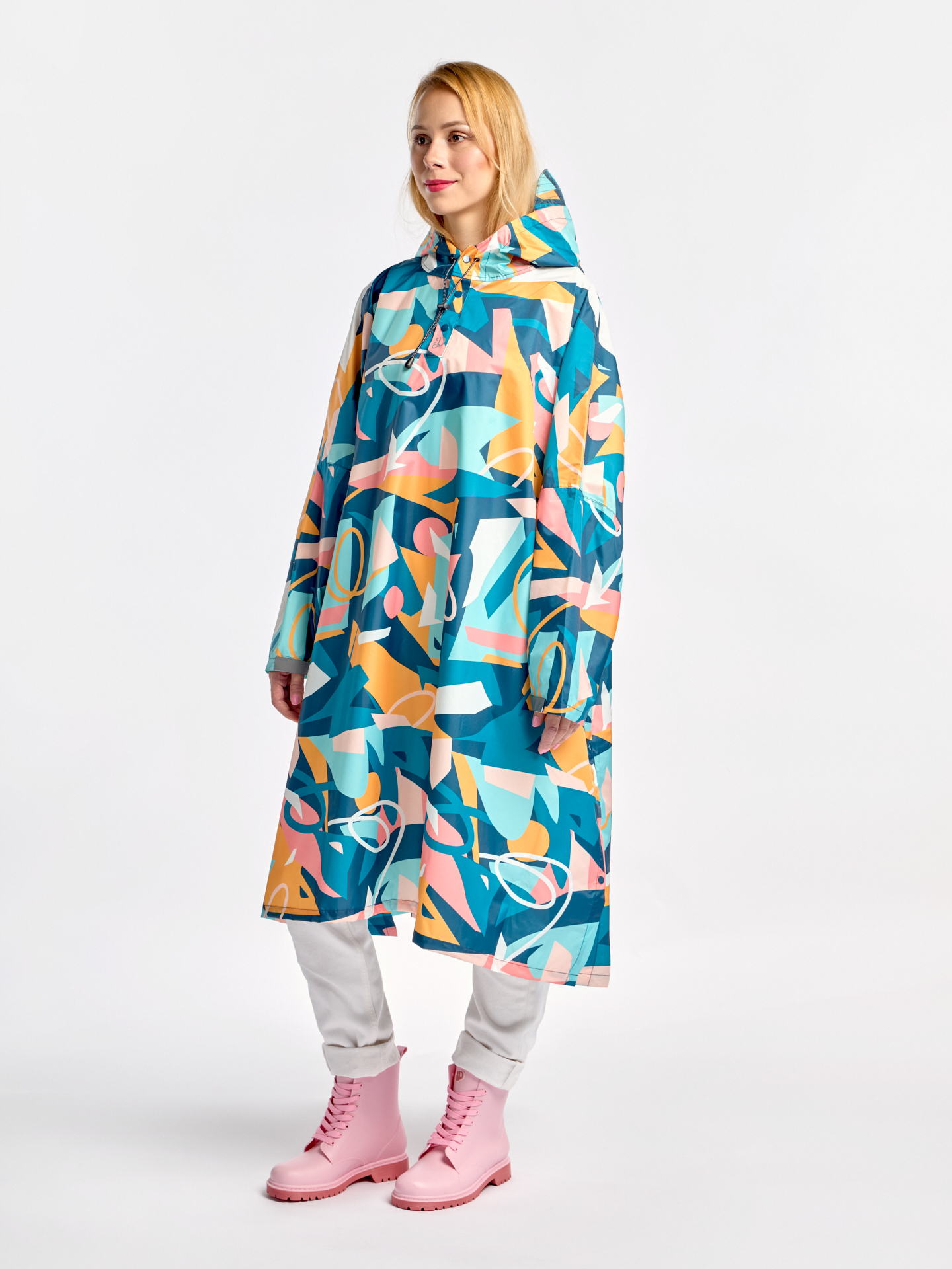 Raincoat Colorful Geometry