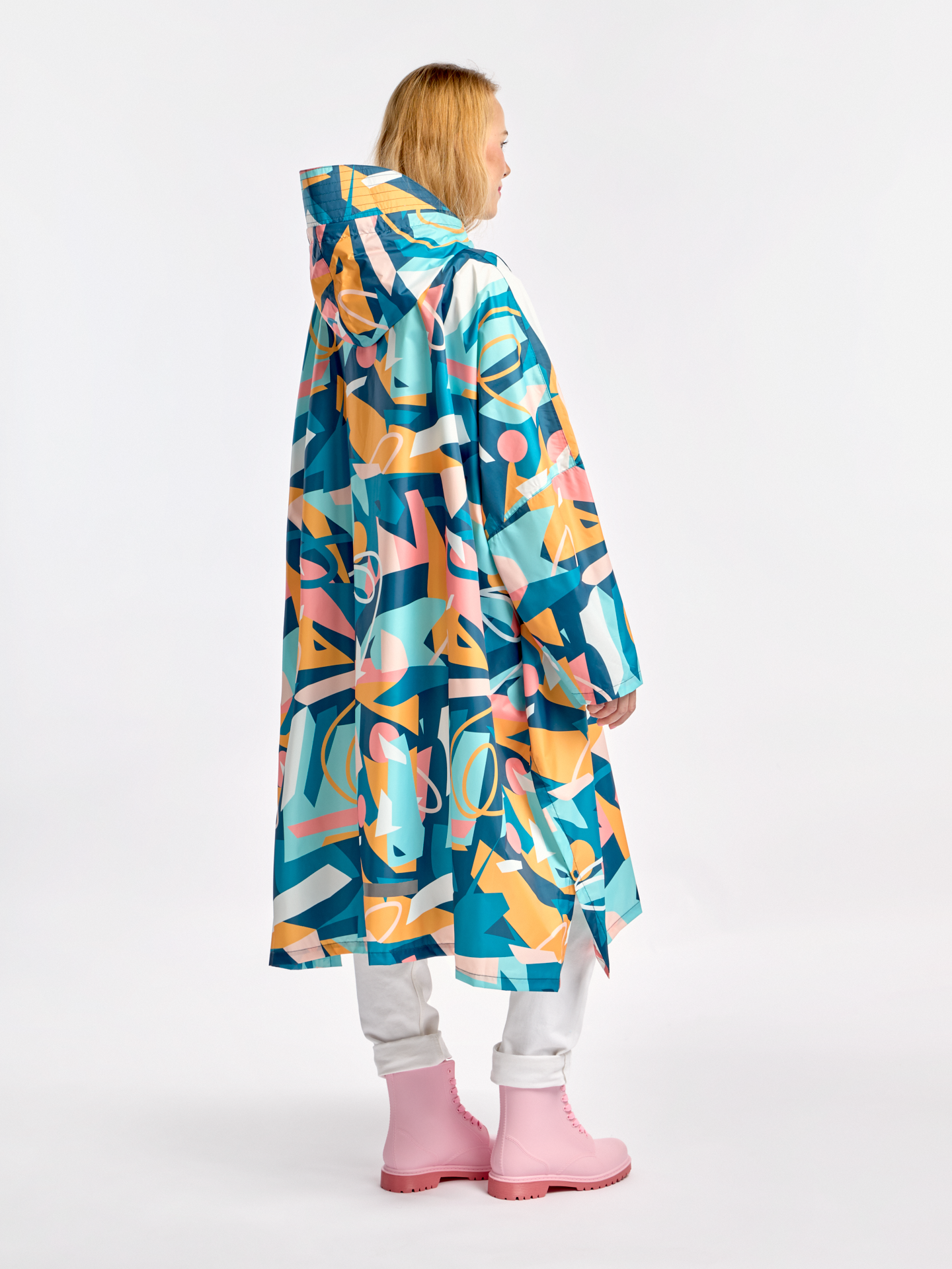 Raincoat Colorful Geometry