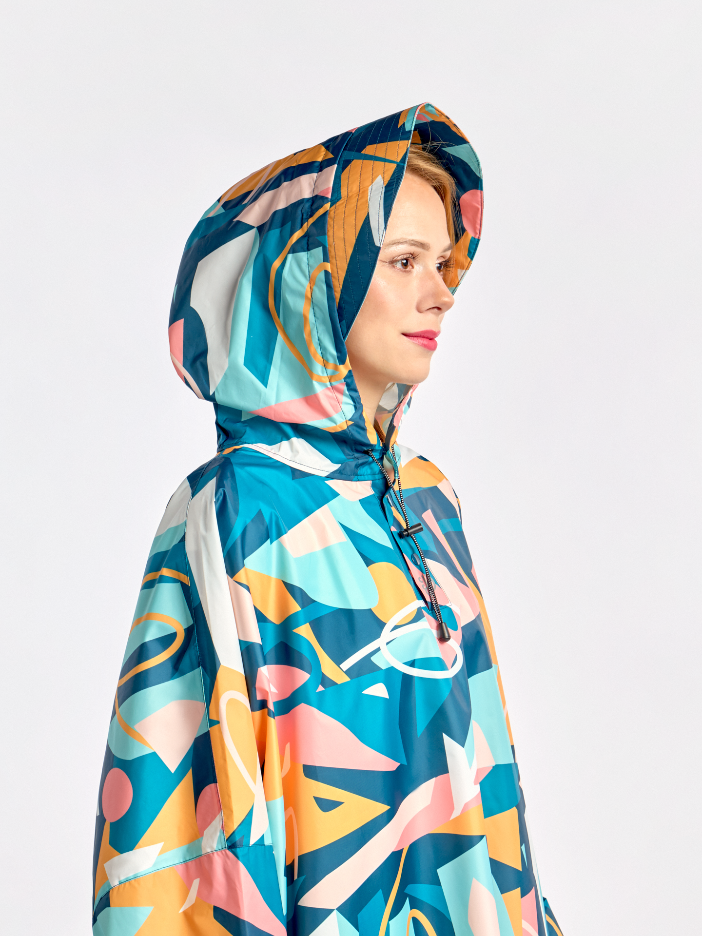 Raincoat Colorful Geometry