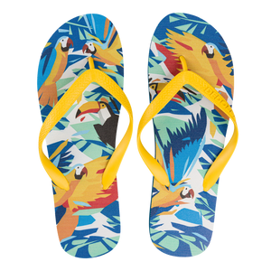 Flip Flops Tropical Birds