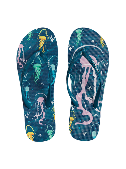 Flip Flops Sea Jellyfish