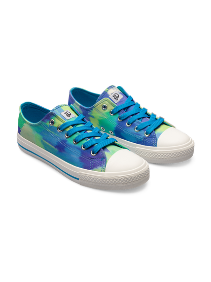 Canvas Shoes Aqua Camo