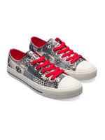 Canvas Shoes Black & White Comics