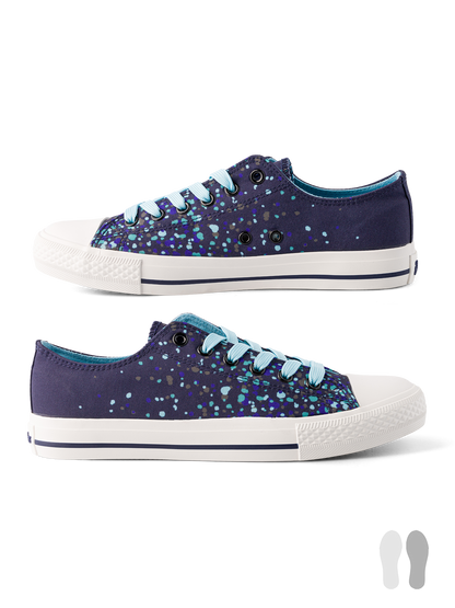 Canvas Shoes Raindrops