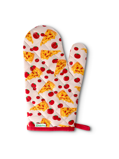 Kitchen Glove & Pot Holder Set Cheese Pizza