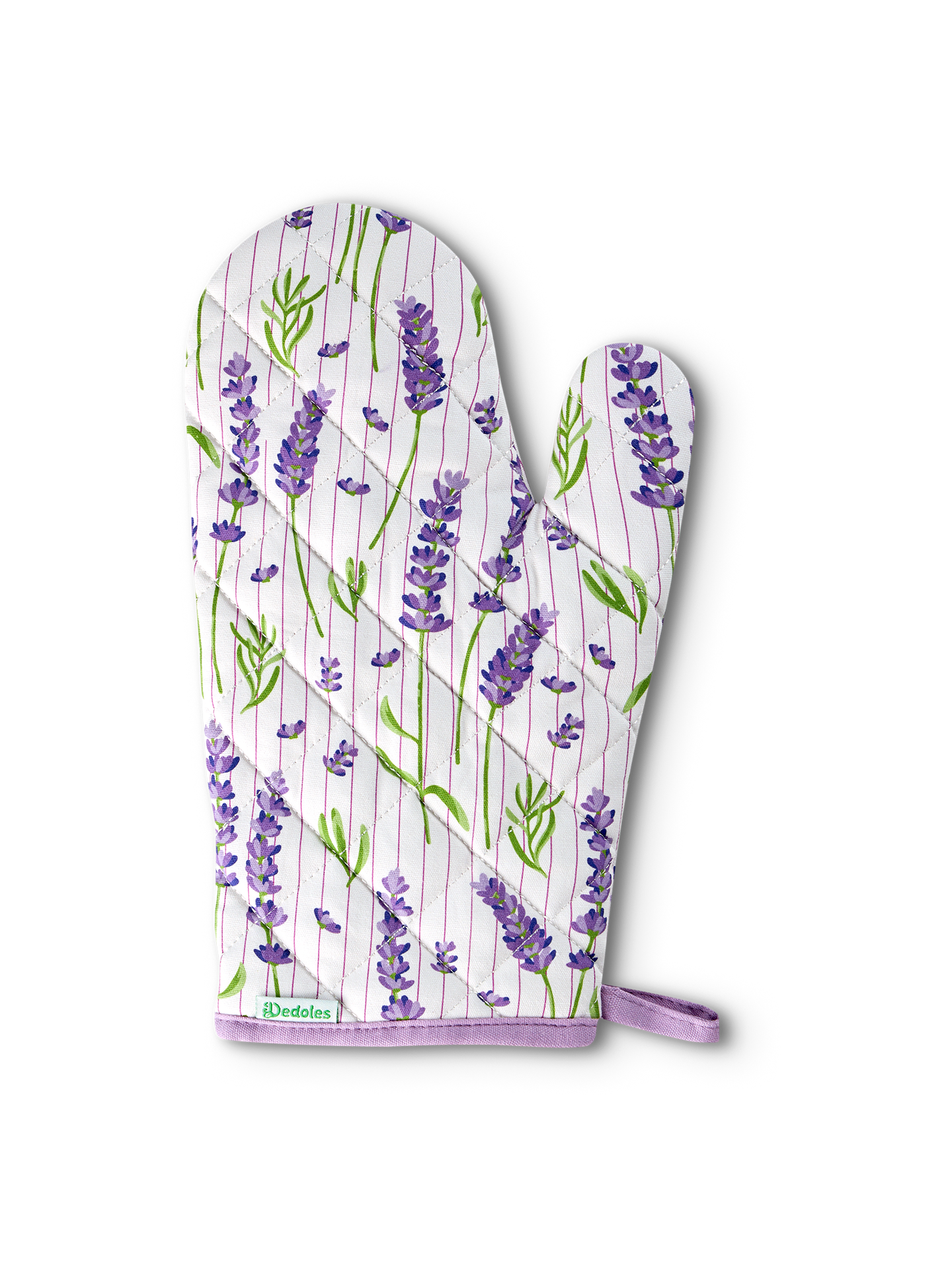 Kitchen Glove & Pot Holder Set Lavender Garden