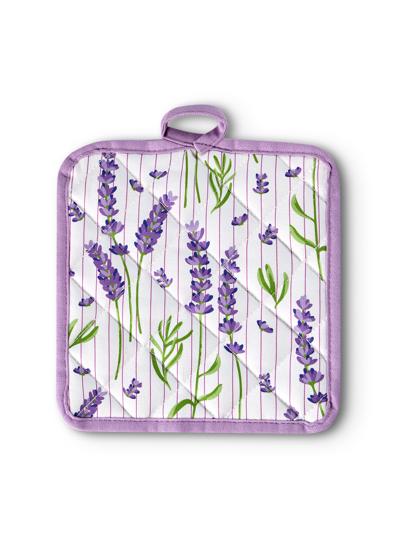 Kitchen Glove & Pot Holder Set Lavender Garden