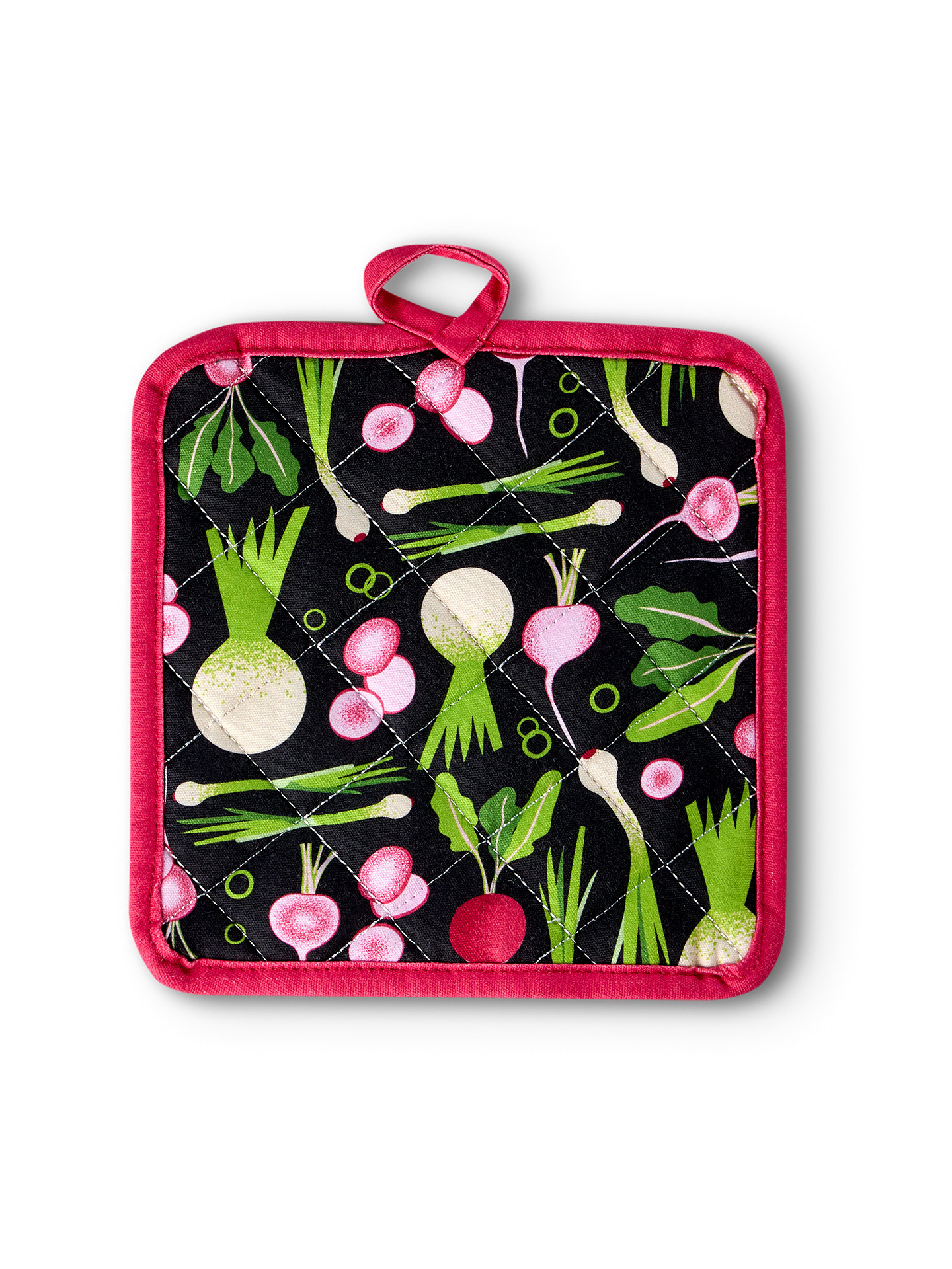 Kitchen Glove & Pot Holder Set Spring Vegetables