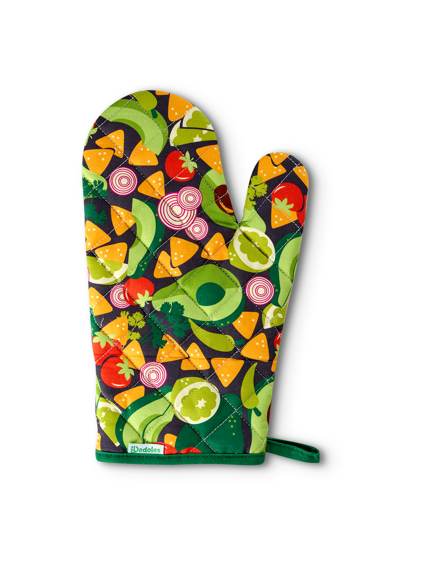 Kitchen Glove & Pot Holder Set Avocado Party