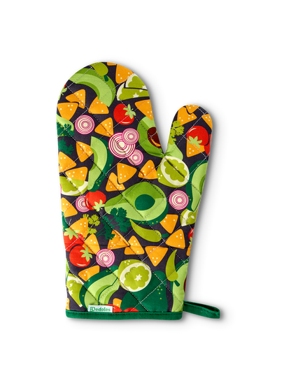 Kitchen Glove & Pot Holder Set Avocado Party