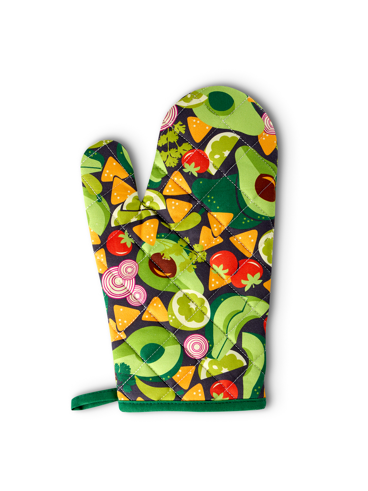 Kitchen Glove & Pot Holder Set Avocado Party