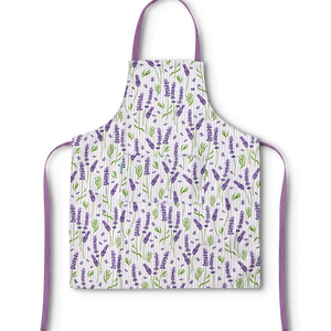 Kitchen Apron Lavender Garden