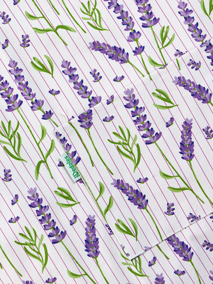 Kitchen Apron Lavender Garden