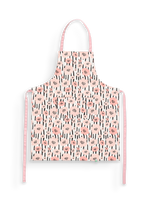 Kitchen Apron Pink Flowers