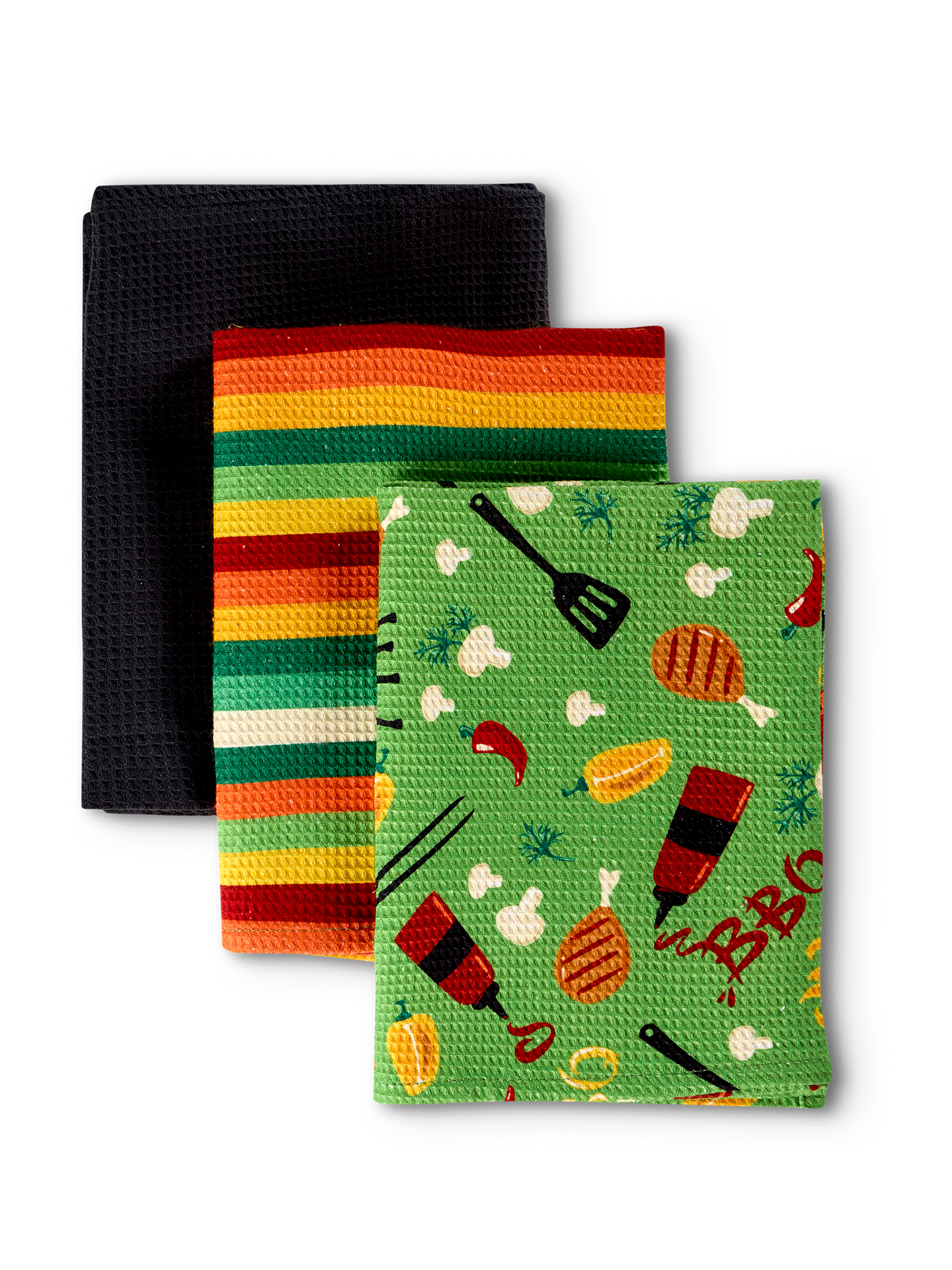 Kitchen Towels 3-Pack Barbecue Season