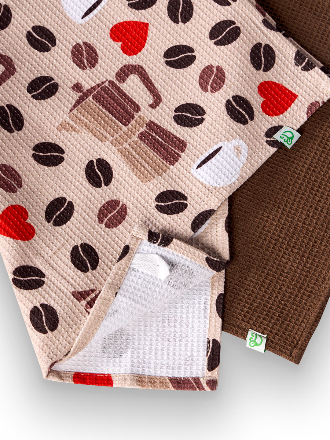 Kitchen Towels 2-Pack Coffee Love