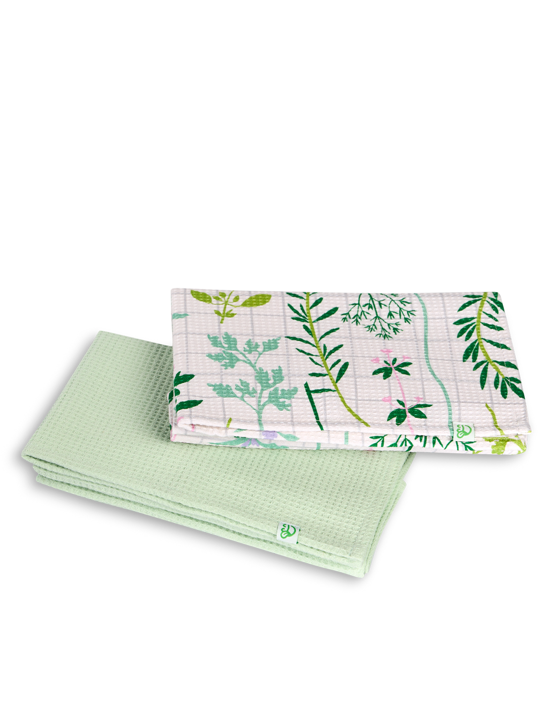 Kitchen Towels 2-Pack Garden Herbs