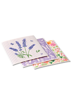 Kitchen Sponge Cloth 3-Pack Lavender Garden