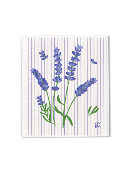 Kitchen Sponge Cloth 3-Pack Lavender Garden